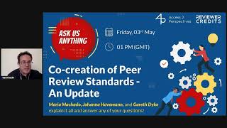 Peer Review Standards Update Ask Us Anything [upl. by Neelasor724]