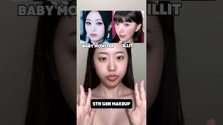 SHEESH VS MAGNETIC 요즘 베본 너무 좋음 ❤️ makeup shorts korean kpop babymonster illit [upl. by Pax220]