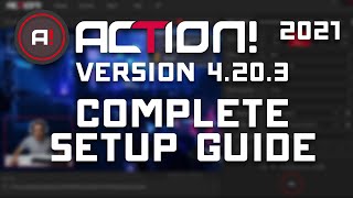 ACTION 4203  Complete Setup Guide  Game Recording amp Streaming 2021 [upl. by Terti683]