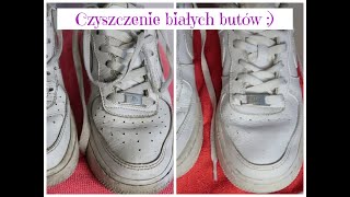 Jak wyczyścić białe buty 👟Uporządkowana [upl. by Etteniuq418]