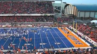 Boise State vs TCU 3536 Field Goal Miss 11122011 Live [upl. by Anikram]