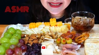 ASMR EATING CHERCUTERIES BOARDS MUKBANG NO TALKING EATING SOUNDSZEST ASMR [upl. by Ennail]