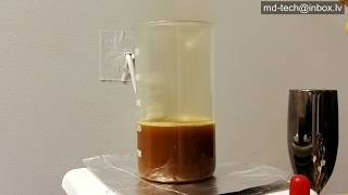 Precipitate gold by sodium bisulfite Palladium presents in solution [upl. by Ytsur]