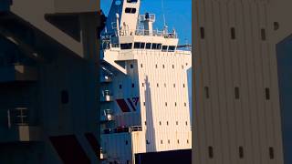 SEASPAN HANNOVER ROLLING IN🌊🌊 ship wow epic waves containership oiltanker roughseas sea [upl. by Cirek471]