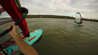 Windsurfing MoissonLavacourt 05 Octobre 2022 [upl. by Homans]