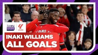 ALL Iñaki Williams goals from the 202324 LaLiga season [upl. by Statis]