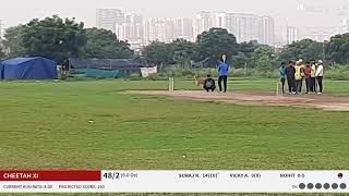 Live Cricket Match  Cheetah XI vs CricketStars 11  16Sep24 0640 AM 20  HARE KRISHNA STAR CRICK [upl. by Aicinet]