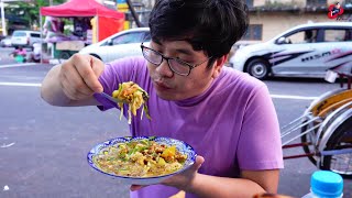 Halal Street Food Tour In Myanma Gone Yi Street Mingalar Taungnyunt Township Yangon Myanmar [upl. by Haceber]