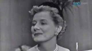 Irene Dunne on Whats My Line [upl. by Onibag542]