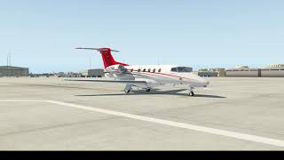 XPlane  Phenom 300  How to Takeoff speeds [upl. by Ahsiatal705]