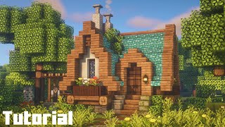 Fantasy Cottage Minecraft Tutorial [upl. by Borroff]