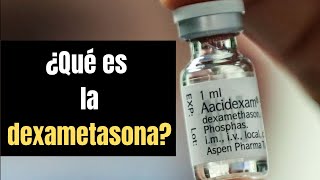 DEXAMETASONA indicaciones interacciones y efectos adversos [upl. by Annodal490]