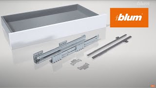 Assembly of MERIVOBOX side stabiliser  Blum [upl. by Roz523]