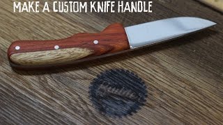 Making A Custom Handmade Knife Kit Handle [upl. by Dasha573]