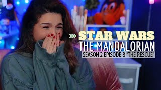 ⭐️ STAR WARS  REACTION ⭐️ THE MANDALORIAN  SEASON 2 EPISODE 8 CHAPTER 16 quotTHE RESCUEquot [upl. by Nnaarual]