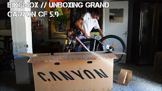 UNBOXING 2  GRAND CANYON CF 59  BIKEMOX [upl. by Jory470]