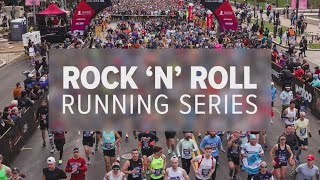 Runners prepare for Rock n Roll half marathon in Northwest DC [upl. by Nnairda]