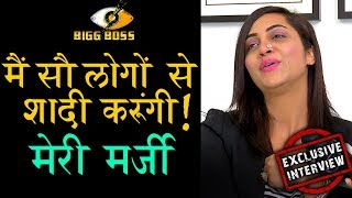 Arshi Khan Talks About Her MARRIAGE  Exclusive Interview  Bigg Boss 11 [upl. by Zetnahs]