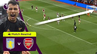 EXTRATIME DRAMA Aston Villa vs Arsenal  Premier League Highlights [upl. by Airetnuhs]