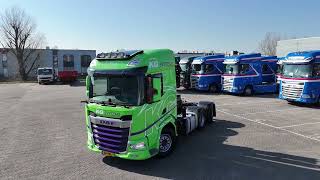 een nieuwe DAF XF 480 FTN NGD inclusief kraan voor KG Systems [upl. by Newg]