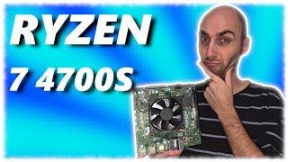 KIT RYZEN 7 4700S COMO PC GAMER MELHOR ALTERANATIVA AO XEON [upl. by Ursala]