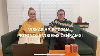 Viskas apie 2024m Prognozė visiems ženkams Metų žvakės ir Astrologinio kalendoriaus pristatymas [upl. by Remos]