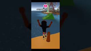 Skateboard Crash Roblox Bayview Rp robloxshorts [upl. by Aicile]