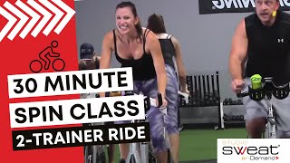 30 Minute Spinning® Class  Fat Burning Indoor Cycling Class [upl. by Nalyr]