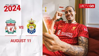 Matchday Live Liverpool vs Las Palmas  Preseason buildup from Anfield [upl. by Oberstone]