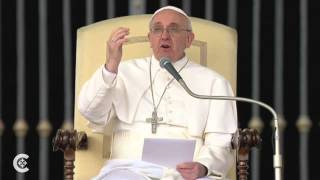 Pope applauds women at audience [upl. by Ergener]