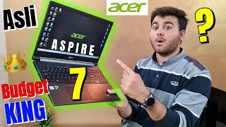 Acer Aspire 7 Budget Gaming Laptop  Unboxing amp Full Review 🔥 GTX 1650 [upl. by Maghutte215]