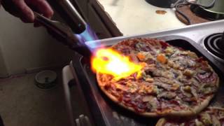 Wood fired pizza in a can [upl. by Zoilla]