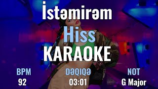 Hiss İstəmirəm Karaoke [upl. by Meldon]