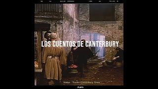 Cuentos De Canterbury l La versión cinematográfica más importante [upl. by Ocko504]