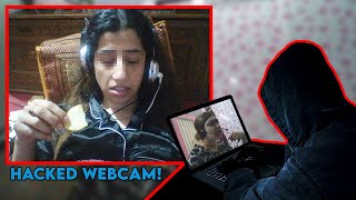 SCAMMER Left Speechless After I HACK Her Live Webcam [upl. by Varden]