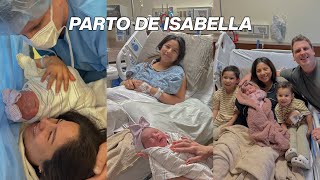 PARTO DE ISABELLA birth vlog labor and delivery jackiehaught [upl. by Harpole]