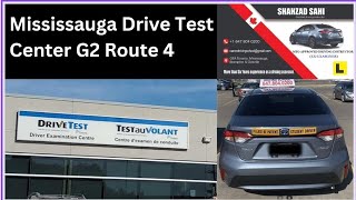 Mississauga Drive Test Center G2 Route 4 out of 6  CANON DRIVING SCHOOL [upl. by Anatsirhc]