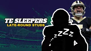 2024 Fantasy Football TE Sleepers LateRound Targets With MASSIVE Upside [upl. by Natek853]