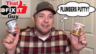 STOPMAKE SURE YOUR USING THE RIGHT PLUMBERS PUTTY [upl. by Nylloc]