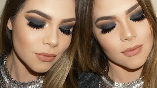 Maquillaje Ahumado en Negro  CarlaBeauty [upl. by Vernon]