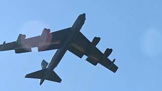 Multiple B52 Stratofortress Bombers Armed and Launched at Minot [upl. by Inacana]