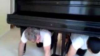 how to move a baby grand piano [upl. by Aneret585]