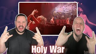 First Time Hearing LOVEBITES  Holy War  Musicians React [upl. by Carmena161]