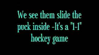 The Hockey Song  L Y R I C S [upl. by Libre]