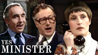 FUNNIEST MOMENTS of Yes Minister Series 1  Yes Minister  BBC Comedy Greats [upl. by Attelocin]