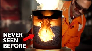 Seeing Inside a Thermite Reaction [upl. by Tekla996]