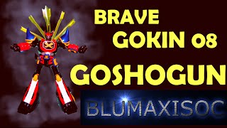 CMS BRAVE GOKIN 08 GOSHOGUN GOTRINITON  recensione di BLUMAXI SOC [upl. by Alduino]