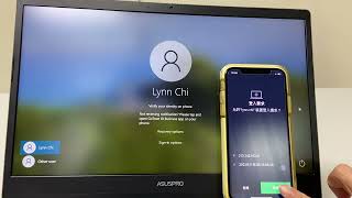 Login Windows 10 with GoTrust ID Phone Authenticator [upl. by Enneillij]