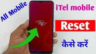 iTel mobile reset kaise kare  how to reset itel mobile  iTel phone reset setting [upl. by Enivid797]