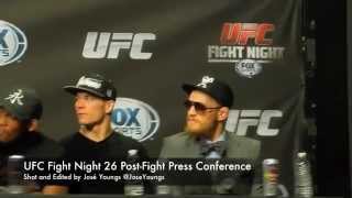 UFC Fight Night 26 Shogun vs Sonnen Post Fight Press Conference [upl. by Aekim5]